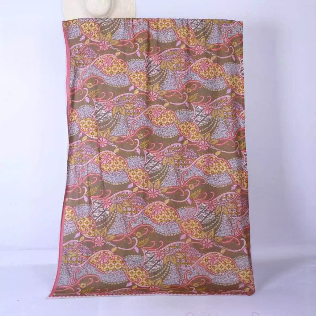 Batik Fabric - Kaleidoscope Melody - Sunset Serenade