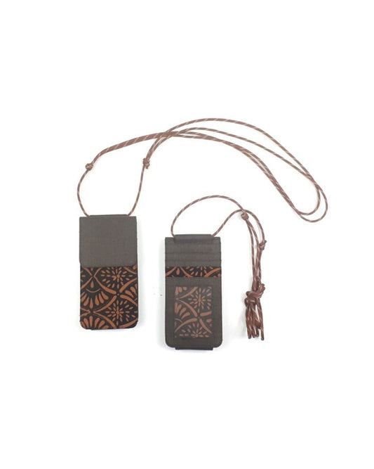 Batik Tiles Phone Wallet 1