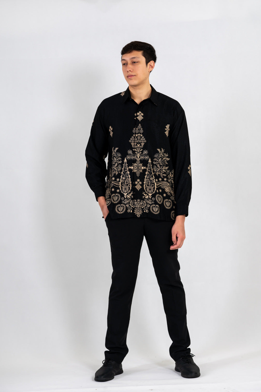 Men's Batik Shirt - Commander | Long Sleeves 4