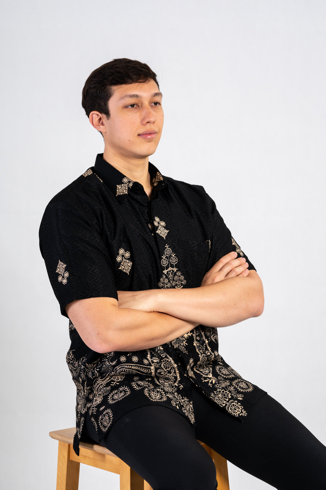 Men's Batik Shirt - Commander | Short Sleeves 4
