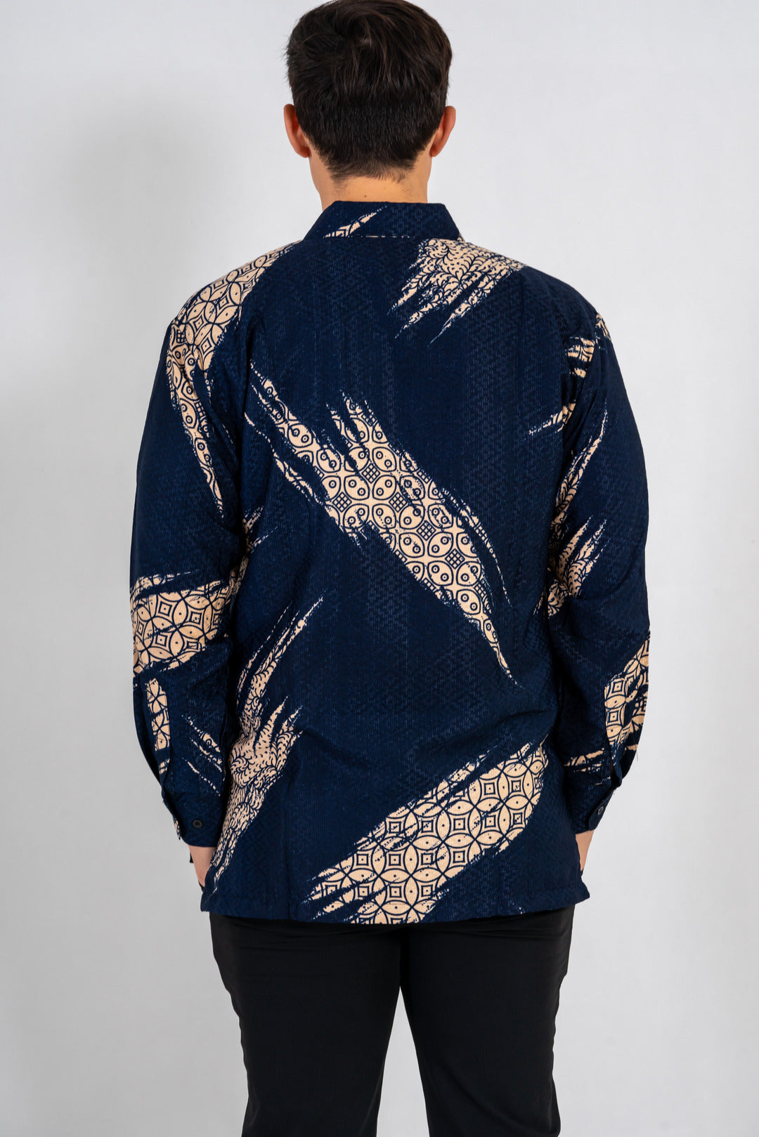Men's Batik Shirt - Horizon | Long Sleeves 2